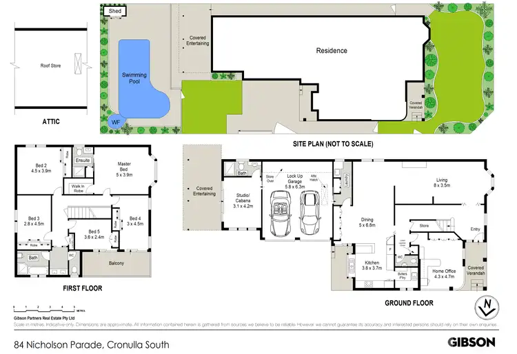 Floorplan of Homely house listing, 84 Nicholson Parade, Cronulla NSW 2230
