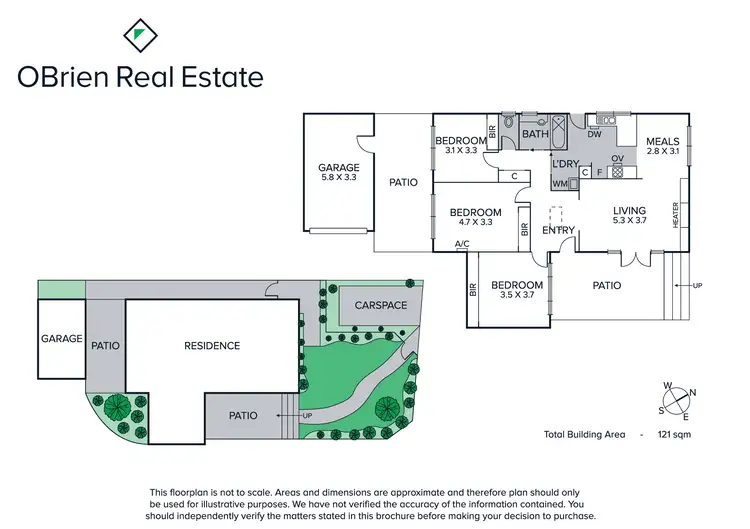 Floorplan of Homely townhouse listing, 18 Randell Street, Parkdale VIC 3195