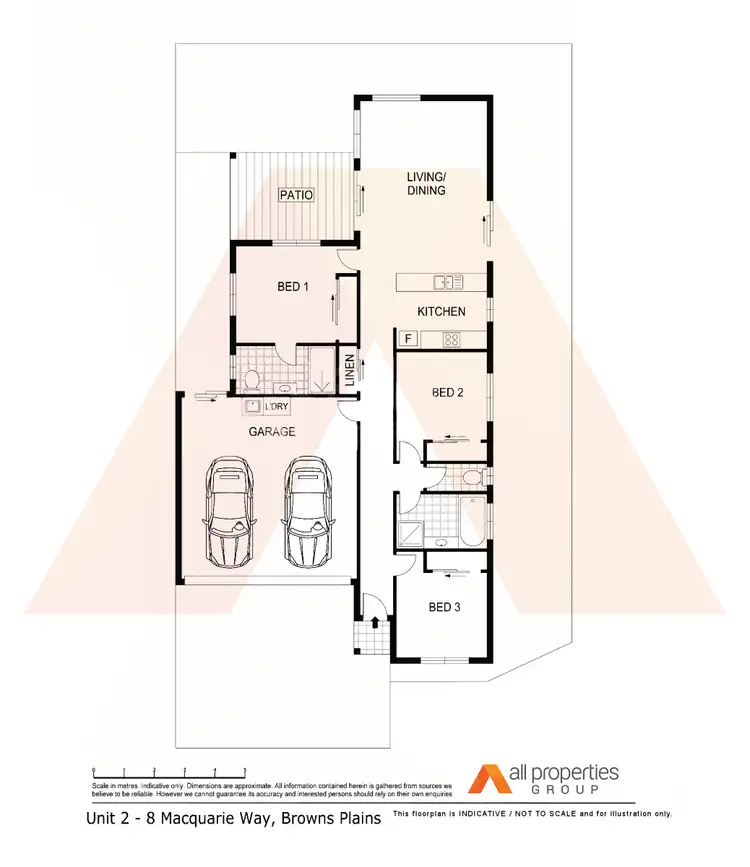 Floorplan of Homely unit listing, 25/6-8 Macquarie Way, Browns Plains QLD 4118