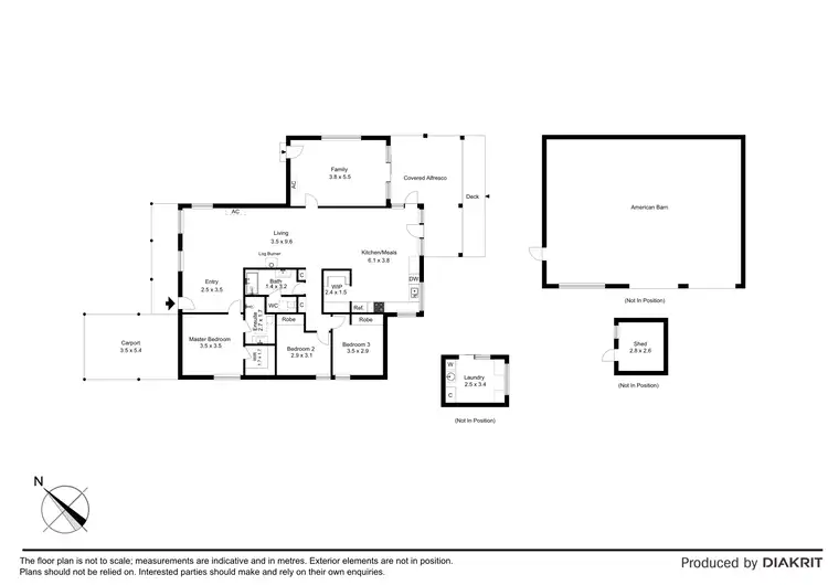 Floorplan of Homely house listing, 13 Johnson Street, Balnarring VIC 3926