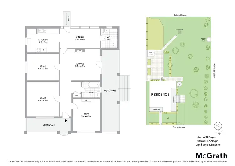 Floorplan of Homely house listing, 3 Fitzroy Street, Gulgong NSW 2852