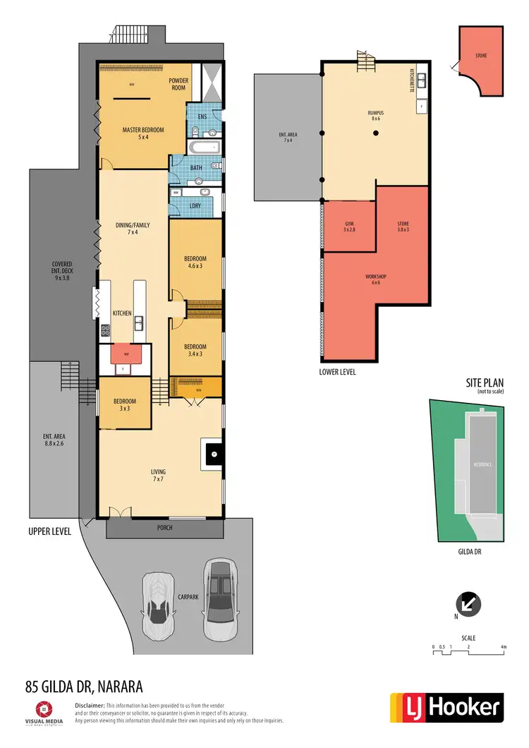 Floorplan of Homely house listing, 85 Gilda Drive, Narara NSW 2250
