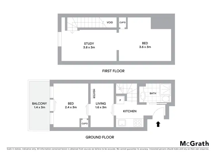 Floorplan of Homely apartment listing, 52/589 Glenferrie Road, Hawthorn VIC 3122