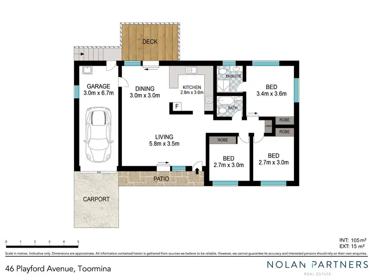 Floorplan of Homely house listing, 46 Playford Avenue, Toormina NSW 2452
