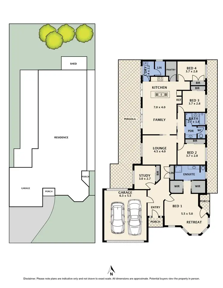 Floorplan of Homely house listing, 13 Bertrand Court, Craigieburn VIC 3064