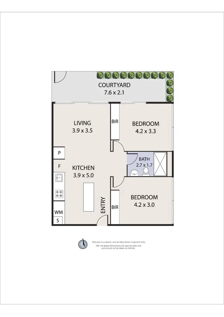 Floorplan of Homely apartment listing, G06/42C Nelson Street, Ringwood VIC 3134