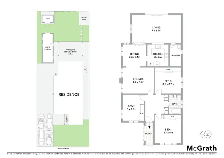 Floorplan of Homely house listing, 80 Denison Street, Hillsdale NSW 2036