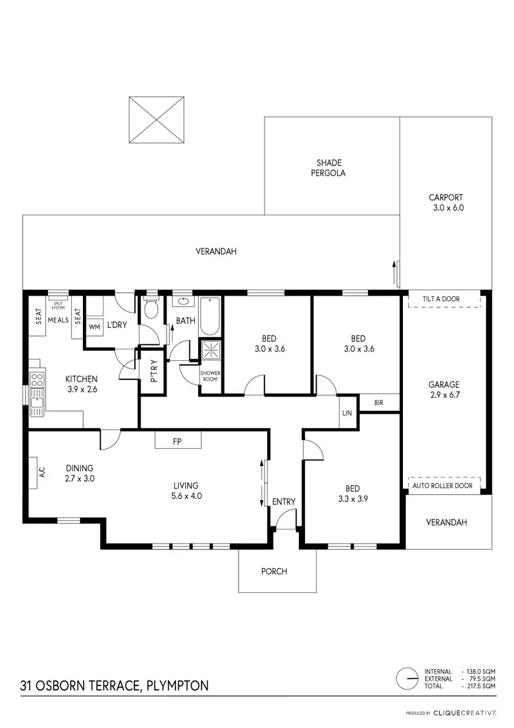 Floorplan of Homely house listing, 31 Osborn Terrace, Plympton SA 5038