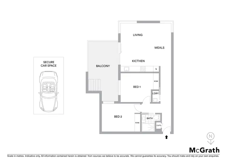 Floorplan of Homely unit listing, 295/8 Starling Street, Buderim QLD 4556
