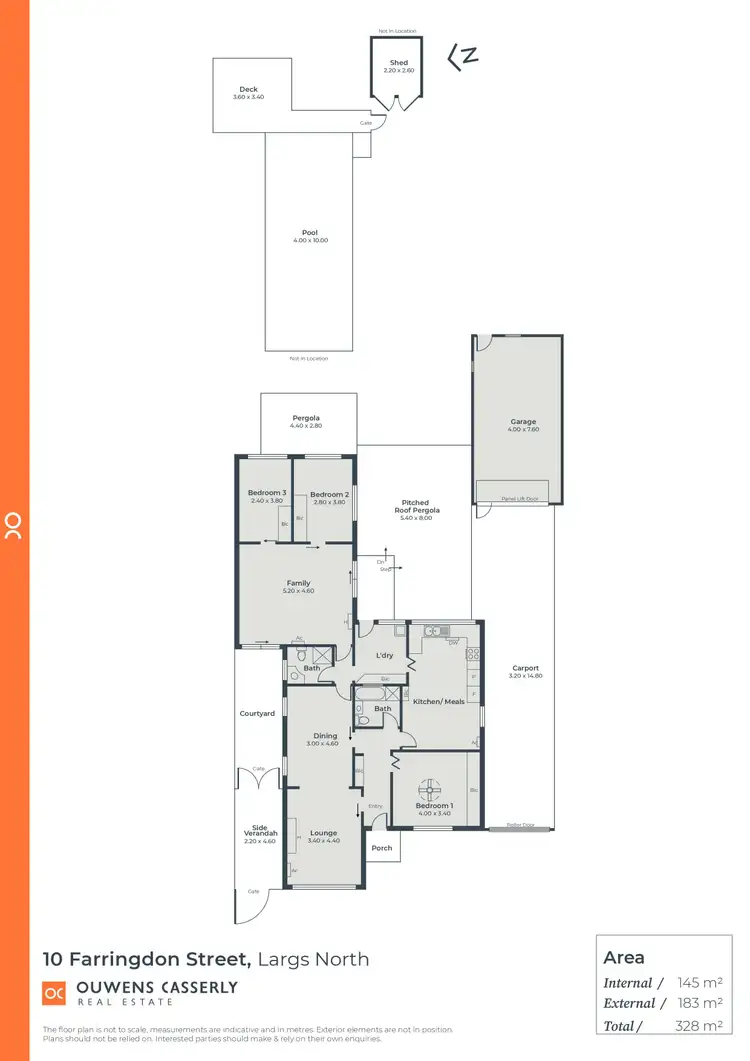 Floorplan of Homely house listing, 10 Farringdon Street, Largs North SA 5016