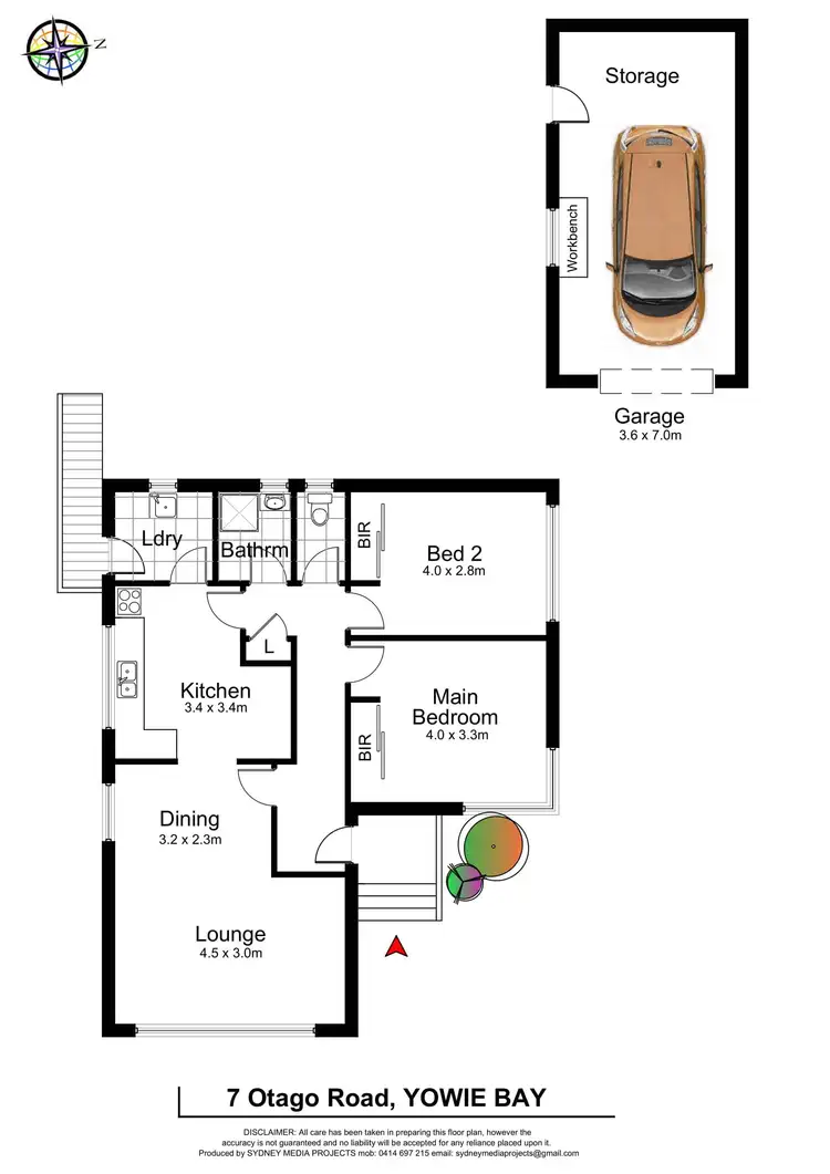 Floorplan of Homely house listing, 7 Otago Road, Yowie Bay NSW 2228