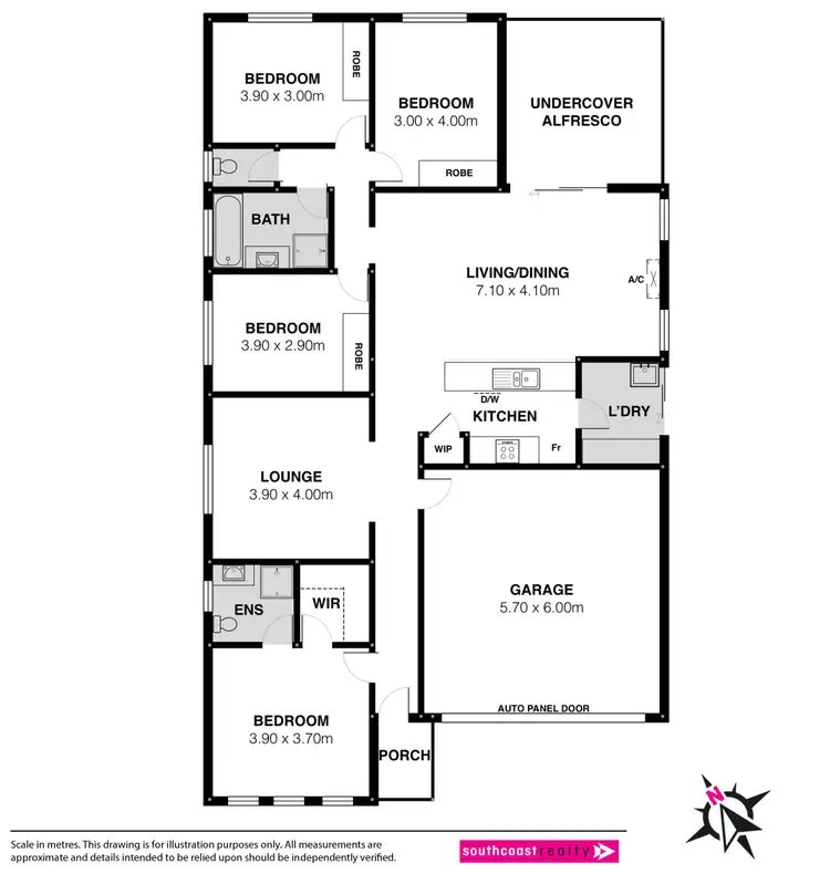 Floorplan of Homely house listing, 21 Shields Crescent, Encounter Bay SA 5211