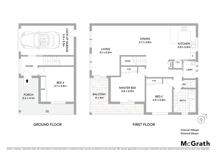 Floorplan of Homely townhouse listing, 1/10A Woodbell Street, Nambucca Heads NSW 2448