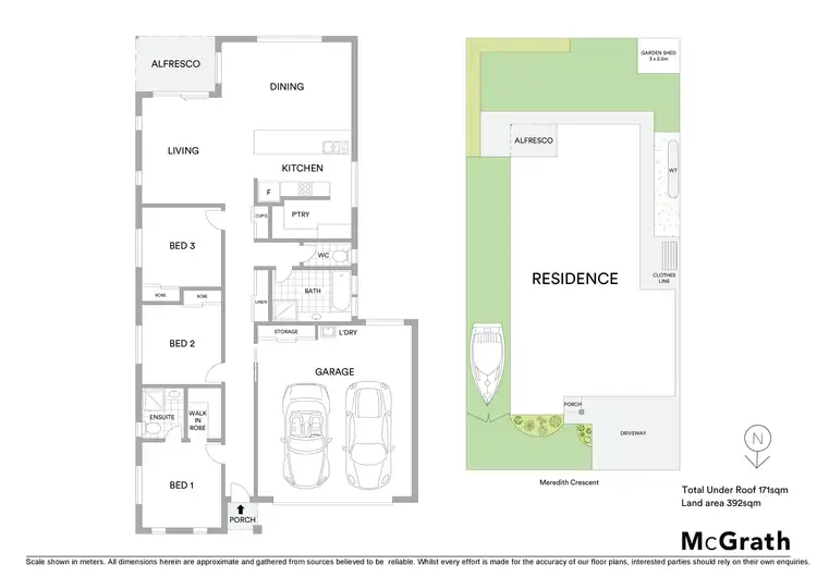 Floorplan of Homely house listing, 25 Meredith Crescent, Baringa QLD 4551