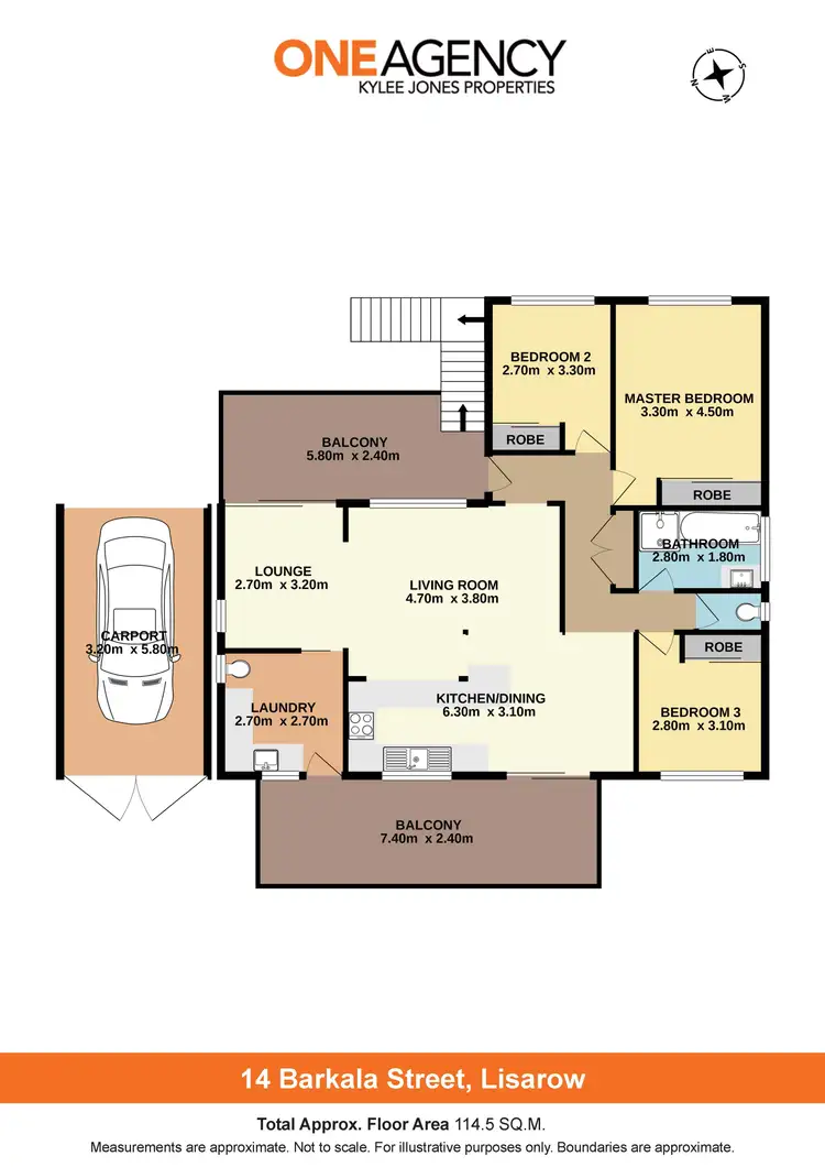 Floorplan of Homely house listing, 14 Barkala Street, Lisarow NSW 2250