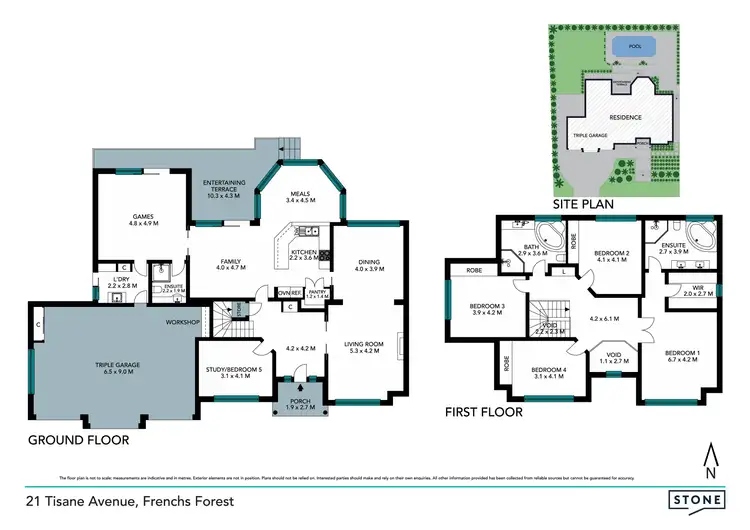 Floorplan of Homely house listing, 21 Tisane Avenue, Frenchs Forest NSW 2086