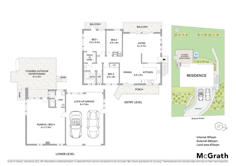 Floorplan of Homely house listing, 27 Rickard Street, Bateau Bay NSW 2261