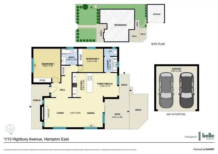 Floorplan of Homely house listing, 1/13 Highbury Avenue, Hampton East VIC 3188