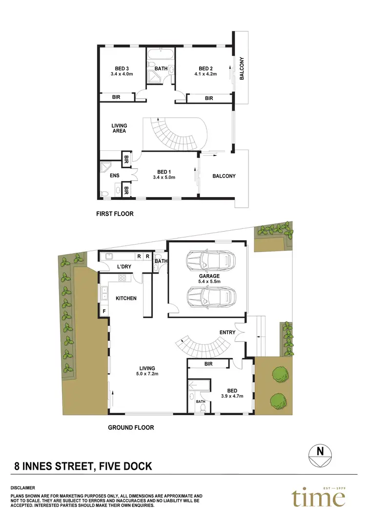 Floorplan of Homely house listing, 8 Innes Street, Five Dock NSW 2046