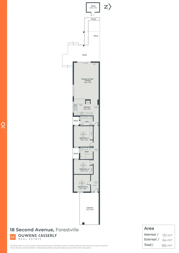 Floorplan of Homely house listing, 18 Second Avenue, Forestville SA 5035