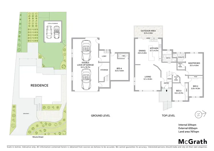Floorplan of Homely house listing, 7 Moola Street, Black Hill VIC 3350