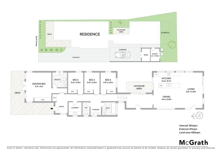 Floorplan of Homely house listing, 507 South Street, Ballarat Central VIC 3350