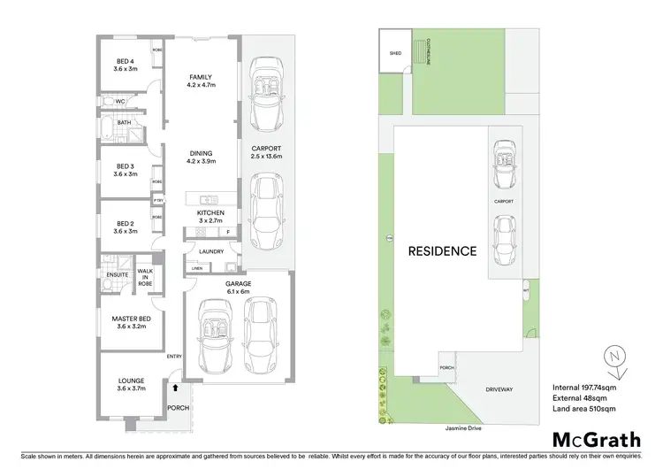 Floorplan of Homely house listing, 30 Jasmine Drive, Ballan VIC 3342