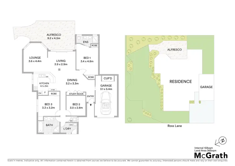 Floorplan of Homely villa listing, 1/24 Bentinck Street, Ballina NSW 2478