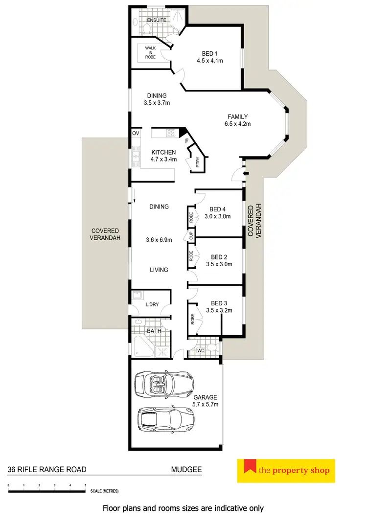 Floorplan of Homely house listing, 36 Rifle Range Road, Mudgee NSW 2850
