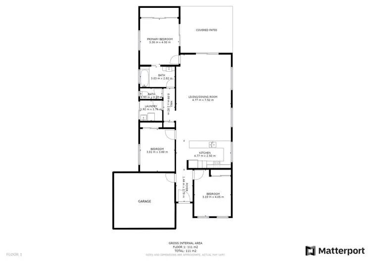 Floorplan of Homely house listing, 59 Phoenix Street, White Rock QLD 4868