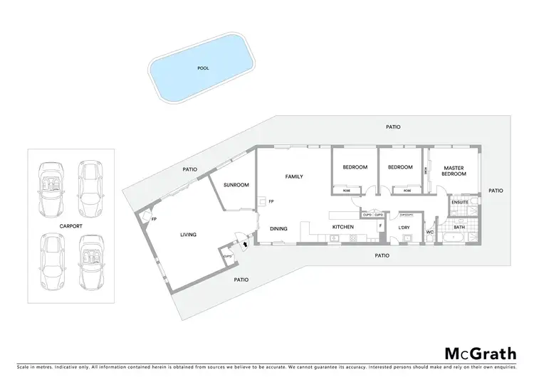 Floorplan of Homely rural property listing, 14 Mitchell Road, Table Top NSW 2640