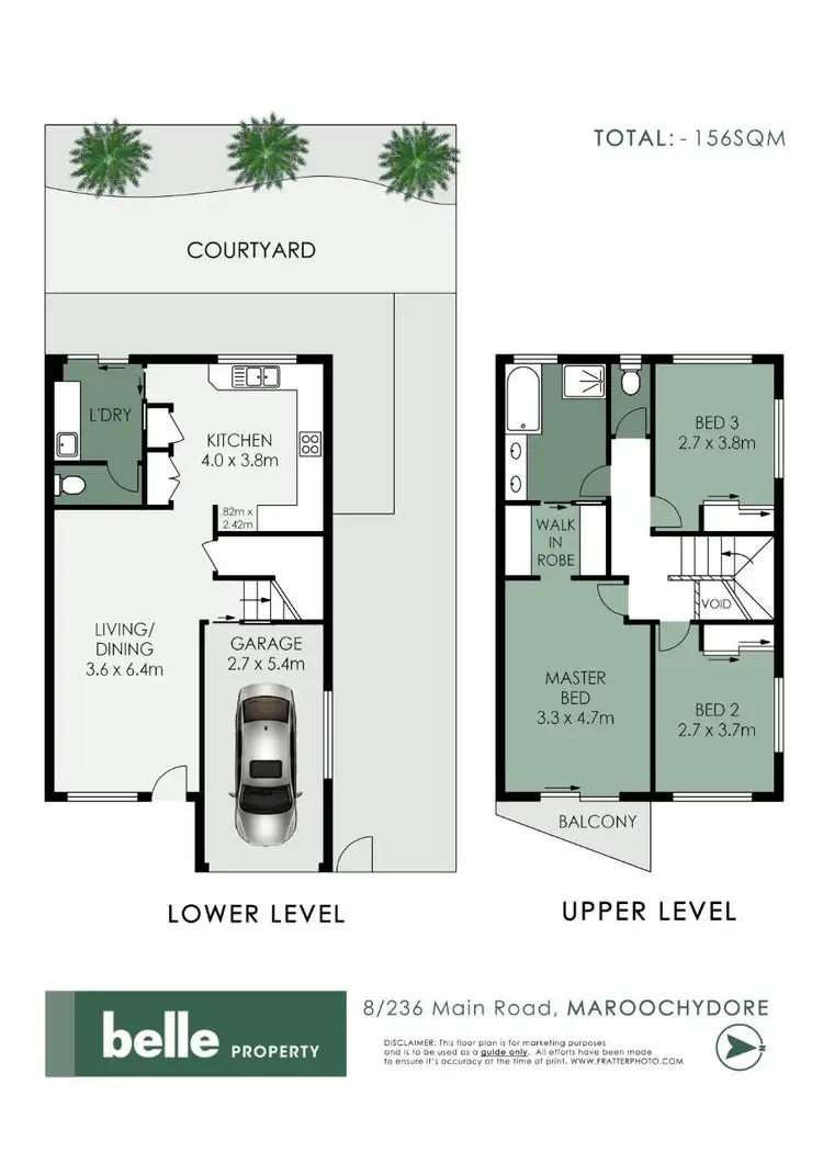 Floorplan of Homely unit listing, 8/236 Main Road, Maroochydore QLD 4558