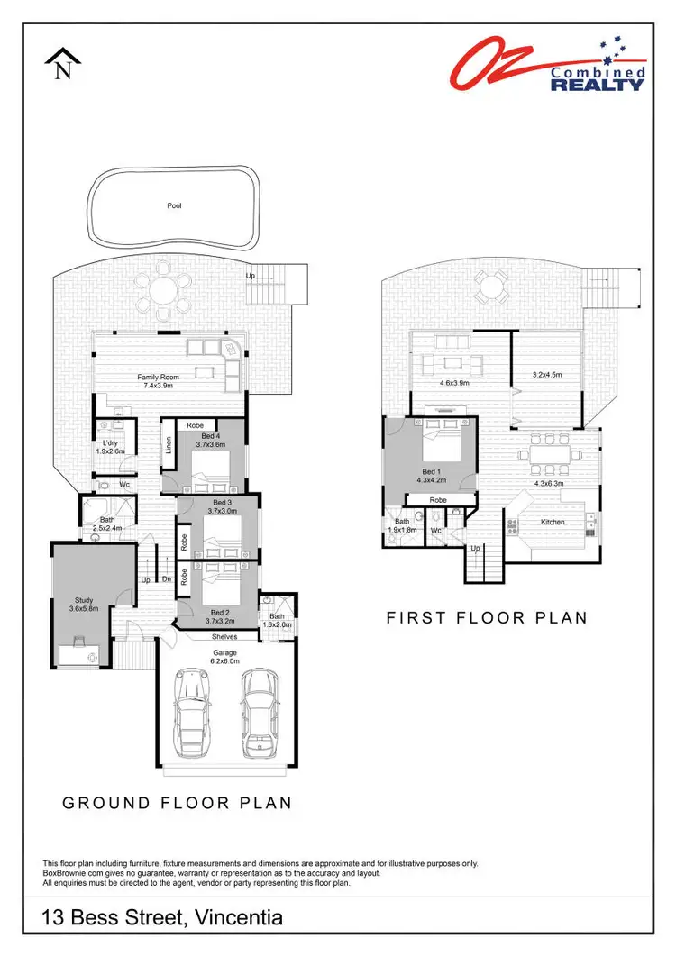 Floorplan of Homely house listing, 13 Bess Street, Vincentia NSW 2540