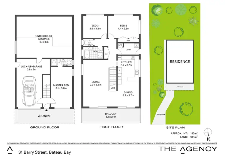 Floorplan of Homely house listing, 31 Barry Street, Bateau Bay NSW 2261