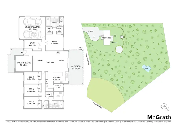 Floorplan of Homely rural property listing, 2 William Hall Place, East Kurrajong NSW 2758