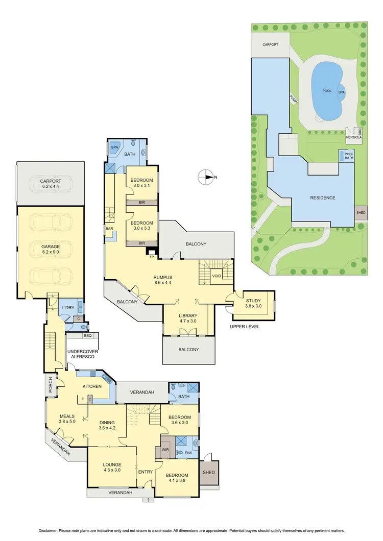 Floorplan of Homely house listing, 59 McCracken Street, Essendon VIC 3040