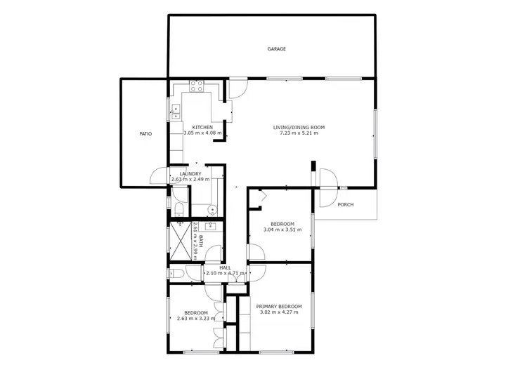 Floorplan of Homely house listing, 5 Vista Street, Bayview Heights QLD 4868