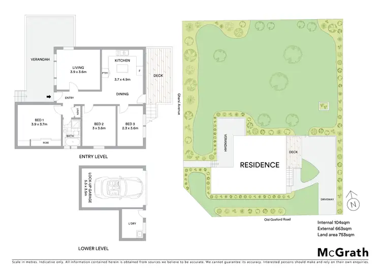 Floorplan of Homely house listing, 26 Ghersi Avenue, Wamberal NSW 2260