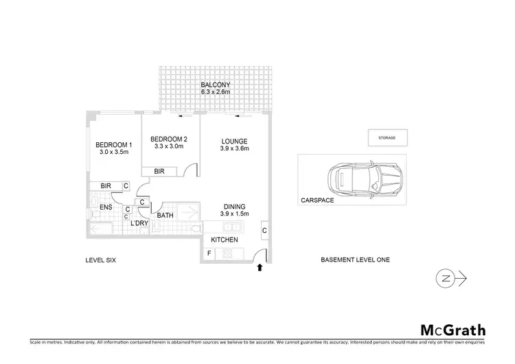 Floorplan of Homely apartment listing, 51/14 Pound Road, Hornsby NSW 2077