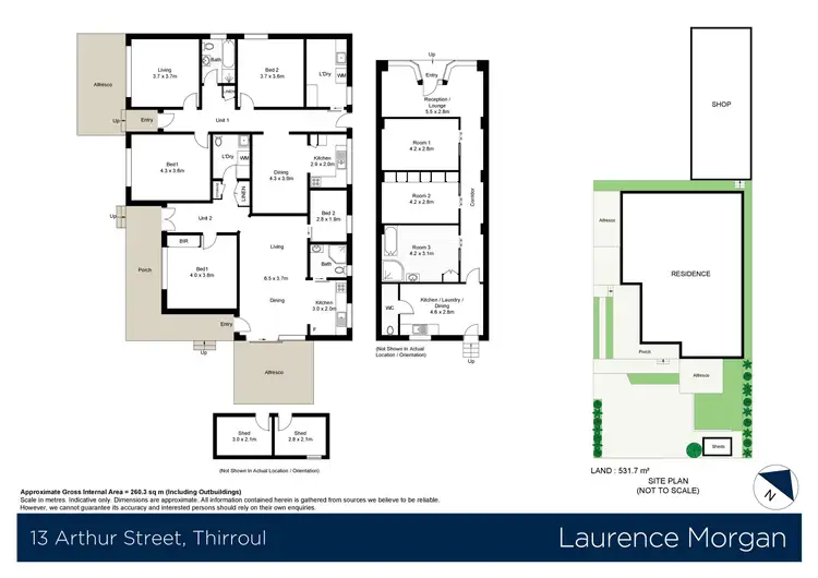 Floorplan of Homely house listing, 13 Arthur Street, Thirroul NSW 2515