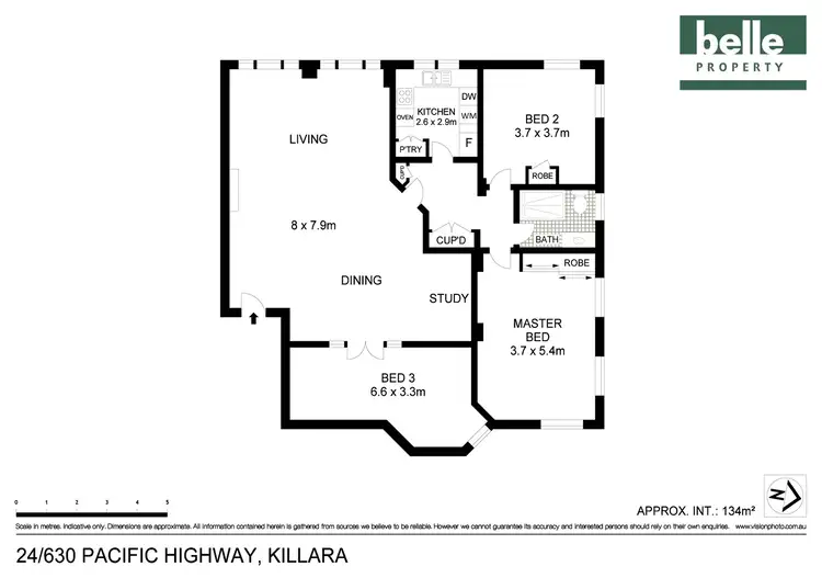 Floorplan of Homely apartment listing, 24/630 Pacific Highway, Killara NSW 2071