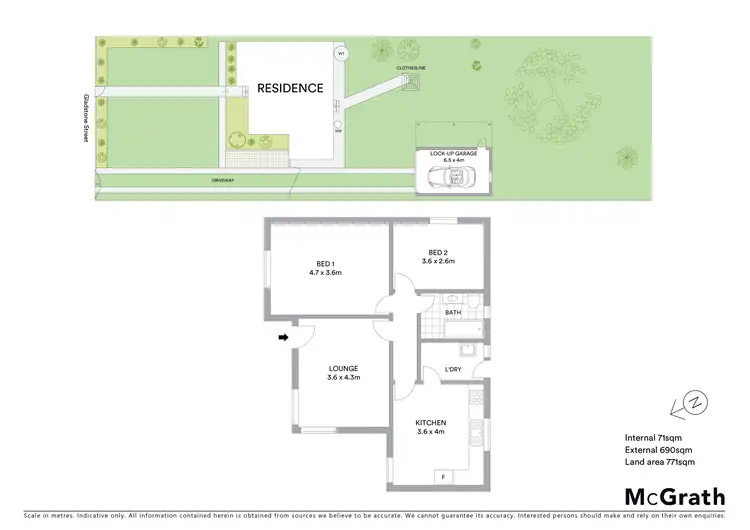 Floorplan of Homely house listing, 201 Gladstone Street, Mudgee NSW 2850