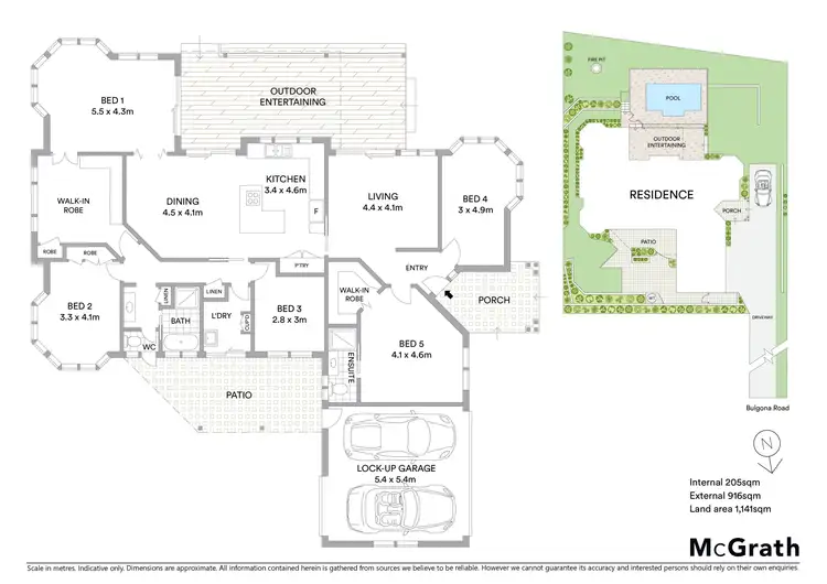 Floorplan of Homely house listing, 58 Bulgonia Road, Brightwaters NSW 2264