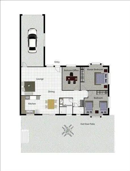 Floorplan of Homely unit listing, 22/10 Melody Court, Warana QLD 4575
