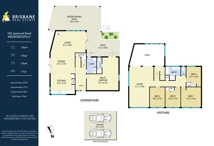 Floorplan of Homely house listing, 165 Jesmond Road, Indooroopilly QLD 4068