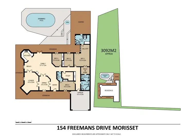 Floorplan of Homely house listing, 154 Freemans Drive, Morisset NSW 2264