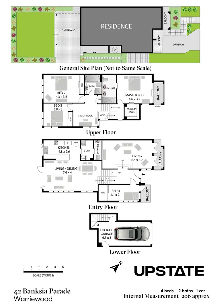 Floorplan of Homely house listing, 42 Banksia Parade, Warriewood NSW 2102