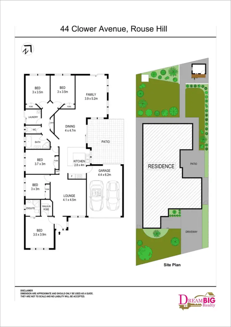 Floorplan of Homely house listing, 44 Clower Avenue, Rouse Hill NSW 2155
