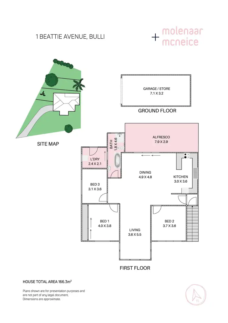 Floorplan of Homely house listing, 1 Beattie Avenue, Bulli NSW 2516