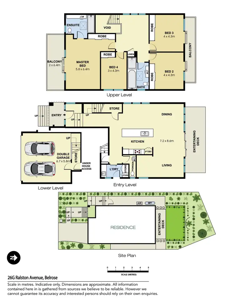 Floorplan of Homely house listing, 26G Ralston Avenue, Belrose NSW 2085